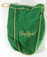 CROWN ROYAL BAG 750 ml GREEN Shooter Medium Size 9&quot; Quilt Craft Collect - €6,15 EUR