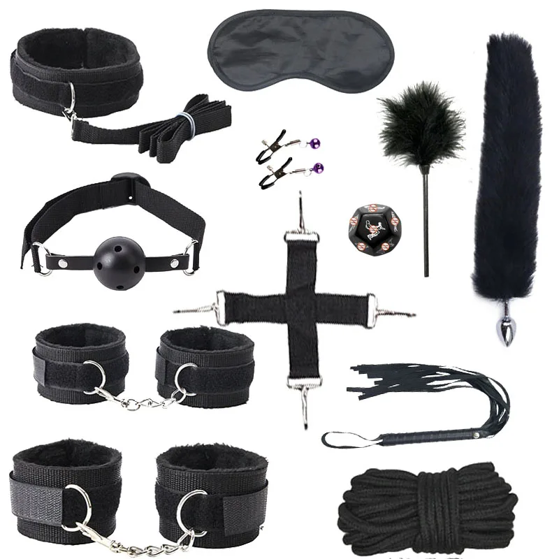 Play Toy Mature 7/10/12 PCS Set Home Leather Mature Sets Restraint Kits Toys for - £25.52 GBP