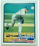 1989 Topps Orel Hershiser Baseball Duo-Tang School Paper Pocket Folder  New - £7.98 GBP