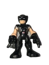 Marvel Toy Firgire Imaginext Poseable Cake Topper 3” Wolverine Black &amp; Gray - £17.20 GBP