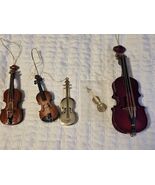 Vtg. Musical Instruments Ornaments Lot of 5. See description - $20.79 CAD