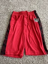 Brooklyn Unlimited Boys Basketball Shorts Red Pocket Elastic Waist Size ... - $7.69