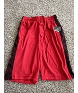 Brooklyn Unlimited Boys Basketball Shorts Red Pocket Elastic Waist Size ... - $145.56 MXN