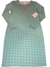 NWT LuLaRoe Large Green Royal Blue Purple White Diamonds Debbie L/S Shea... - $24.74