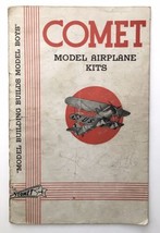 1935 Comet Model Airplane Kits Catalog Showing Many Models - $47.99