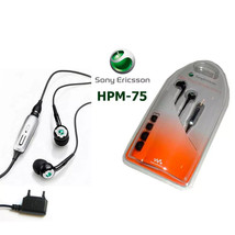 OEM Sony Ericsson 3.5mm Hands-Free Stereo Headset with Adapter HPM-75J - £9.18 GBP