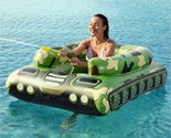 Inflatable Tank Pool Floats Adults - Kids Pool Floaties Swimming Pool Ta... - £57.94 GBP