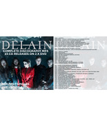 Delain Complete Discography MP3 45 CD releases on 2x DVD Albums Live Sin... - £23.41 GBP