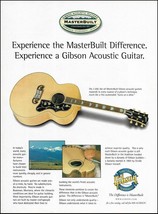 Gibson J-200 MasterBuilt Jumbo Acoustic Guitar ad 2001 advertisement print 2B - $4.01