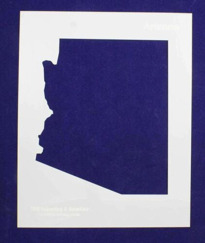 State of Arizona Stencil 14 Mil 8&quot; X 10&quot; Painting /Crafts/ Templates - $15.52