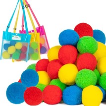 Fozi Cozi,52Pcs Water Balls Toys With Mesh Beach Bag For Kids Ages 4-8 8-12,Summ - £25.65 GBP