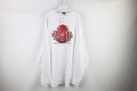 NOS Vintage 90s Marithe Francois Girbaud Mens 4XL Baggy Fit Long Sleeve T-Shirt - £66.88 GBP