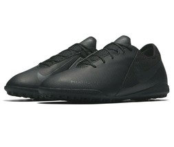 Nike Phantom VSN Academy TF Black Mens Size 13 Indoor Soccer Shoes AO3223 001 - £44.19 GBP