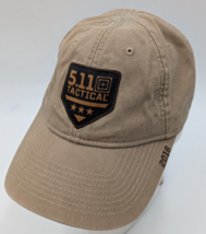 511 Tactical Always Be Ready 2016 Tan Strapback Adjustable Baseball Cap Hat - £10.44 GBP