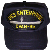 USS ENTERPRISE CVAN-65 HAT CAP USN NAVY SHIP BIG E AIRCRAFT CARRIER NUCLEAR - £17.95 GBP
