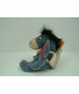 Walt Disney cupid Eeyore blue  stuffed beanie winnie the pooh Valentine&#39;... - $19.75