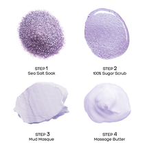 Voesh Pedi In A Box Deluxe 4 Step Pedicure - Lavender Relieve  image 2