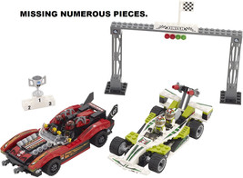 LEGO World Racers 8898 Wreckage Road Racing + Instructions MINT BB - £14.22 GBP