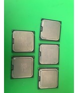 Lot of 5 Intel Core 2 Duo E4500 SLA95 2.2ghz 800 Dual Core LGA775 CPU Pr... - £17.19 GBP