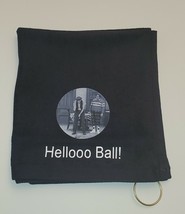 Honeymooners Hellooo Ball! Golf Towel 16x18 Black - £12.04 GBP