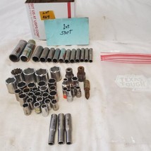 Lot of Drive Deep / Standard SAE 6-Point Socket LOT 464 - £236.61 GBP