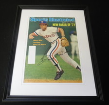 Bump Wills Signed Framed 1977 Sports Illustrated Magazine Cover Rangers B - £46.65 GBP