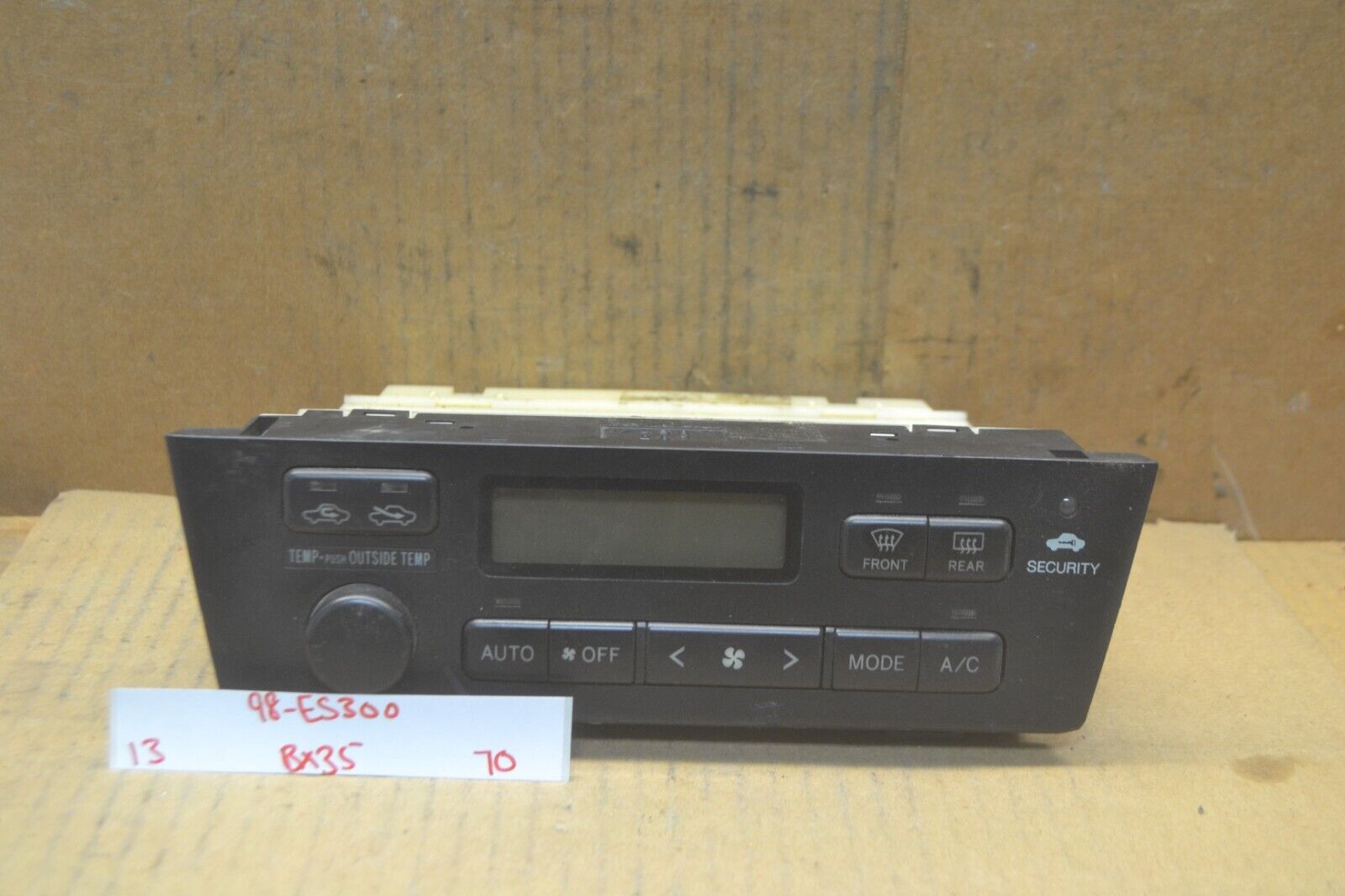 97-99 Lexus ES300 AC Heat Temperature Control 5590033260 bx35 Panel 70-13 - $9.99