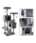 64&#39;&#39; Multi-Level Cat Tree Activity Tower Condo Furniture Hammock for Kit... - £74.68 GBP