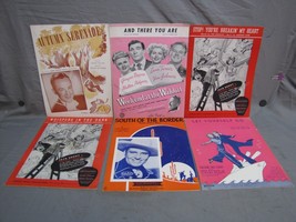 Antique Lot of 1900s Assorted Sheet Music #174 - £19.43 GBP
