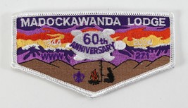 Vintage 2004 Madockawanda 60th OA Order Arrow WWW Boy Scouts Flap Pocket Patch - £9.34 GBP