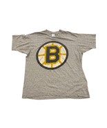 Vintage 1994 Salem Sportswear Boston Bruins Big Logo Single Stitch T-Shi... - $42.08 CAD
