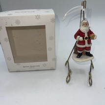 Royal Doulton Santa And Sack Figurine Christmas Ornament Boxed 2014 4000... - $24.26