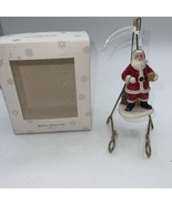 Royal Doulton Santa And Sack Figurine Christmas Ornament Boxed 2014 4000... - £19.22 GBP