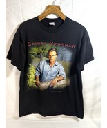 Mens Tshirt Sammy Kershaw Vintage band tee size L country Double Sided 1998 - $20.43 CAD