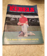 Ole Miss Rebels football program 1978 official vs Memphis State Mississi... - $34.64