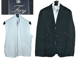 FAY Jacket and Vest Man 52 EU / 42 US / 42 UK FA03 T3P - £218.16 GBP