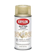 Krylon I00401 Glitter Aerosol Spray, Glistening Gold - $19.80