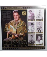 Elvis Presley Palau 1990&#39;s  - Sheet of 6 Stamps 37cents King Of Rock and... - $9.77