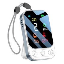 Portable Carbon Monoxide Detectors [3-In-1] Mini Size Co Monitor With Ki... - £58.18 GBP