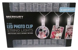 Led Photo 16 Clip String Lights (White) - $12.86