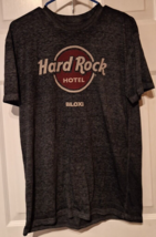Gray Black Hard Rock Hotel Biloxi Men&#39;s Sz Large T-Shirt - £11.56 GBP