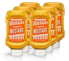 Whataburger Mustard 6 Pack. Great For Parties And Events6 new bottles of... - $49.49