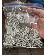 K&#39;NEX Rippin Rocket Roller Coaster Connectors Replacement Parts Lot Of 51 - $9.89