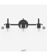 Quoizel Melbourne 20-in 3-Light Black Transitional Vanity Light - $116.86 CAD