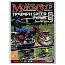 The Classic Motorcycle Magazine September 1996 mbox778 Triumph Speed Twins - £3.10 GBP