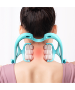 Multifunctional Manual Six-wheel Neck Massager Massage Relieve Roller Ma... - $475.79 MXN