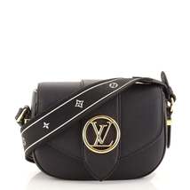 Louis Vuitton LV Pont 9 Soft Bag Leather PM Black - £4,270.11 GBP