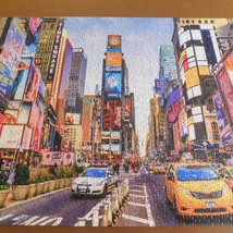 Master Pieces Shutter Speed Times Square 1000 Piece Jigsaw Puzzle Complete - $9.75