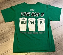 Boston Celtics The Big 3 &quot;The Big Jesus Truth Ticket&quot; T-shirt Size M Beast East - $13.78