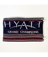 Hyatt Grand Champions Indian Wells Golf Towel 24x16 Sir Christopher Hatt... - $380.59 MXN